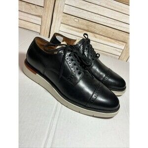 allen edmonds Leather Shoes shoes Size  7.5 D Black Color